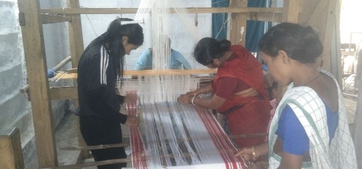Jacquard Handloom Weaver training at IIE Incubation Centre, Jorhat, batch 36289, 06-11-2025