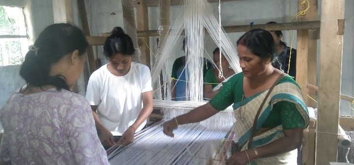 Jacquard Handloom Weaver training at IIE Incubation Centre, Jorhat, batch 36289, 07-11-2025