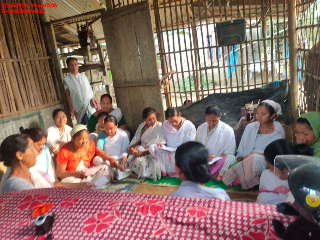 Handloom Weaver (Frame Loom) training at IIE Incubation Centre, Kakopothar, batch 21123, 17-04-2024