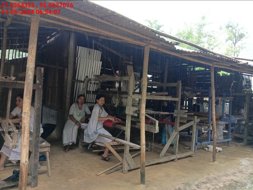 Handloom Weaver (Frame Loom) training at IIE Incubation Centre, Kakopothar, batch 21123, 31-05-2024