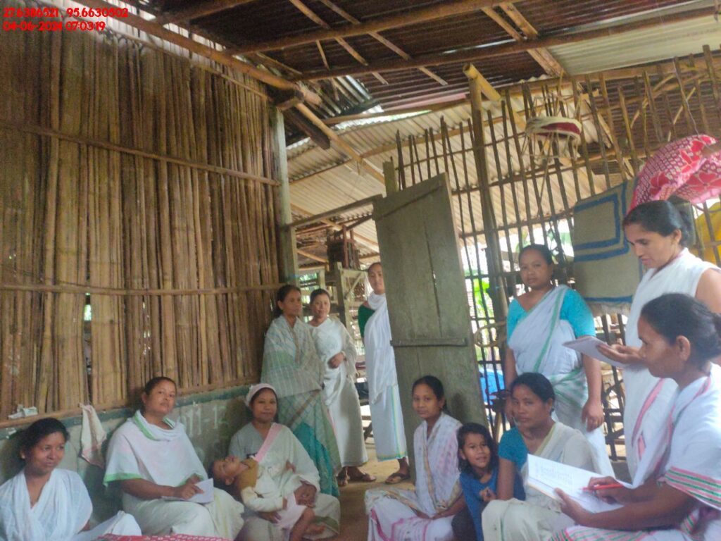 Handloom Weaver (Frame Loom) training at IIE Incubation Centre, Kakopothar, batch 21123, 04-06-2024