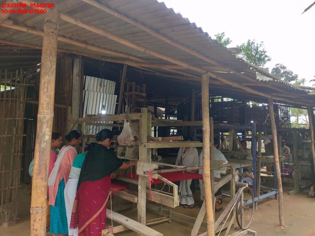 Handloom Weaver (Frame Loom) training at IIE Incubation Centre, Kakopothar, batch 21124, 30-04-2024