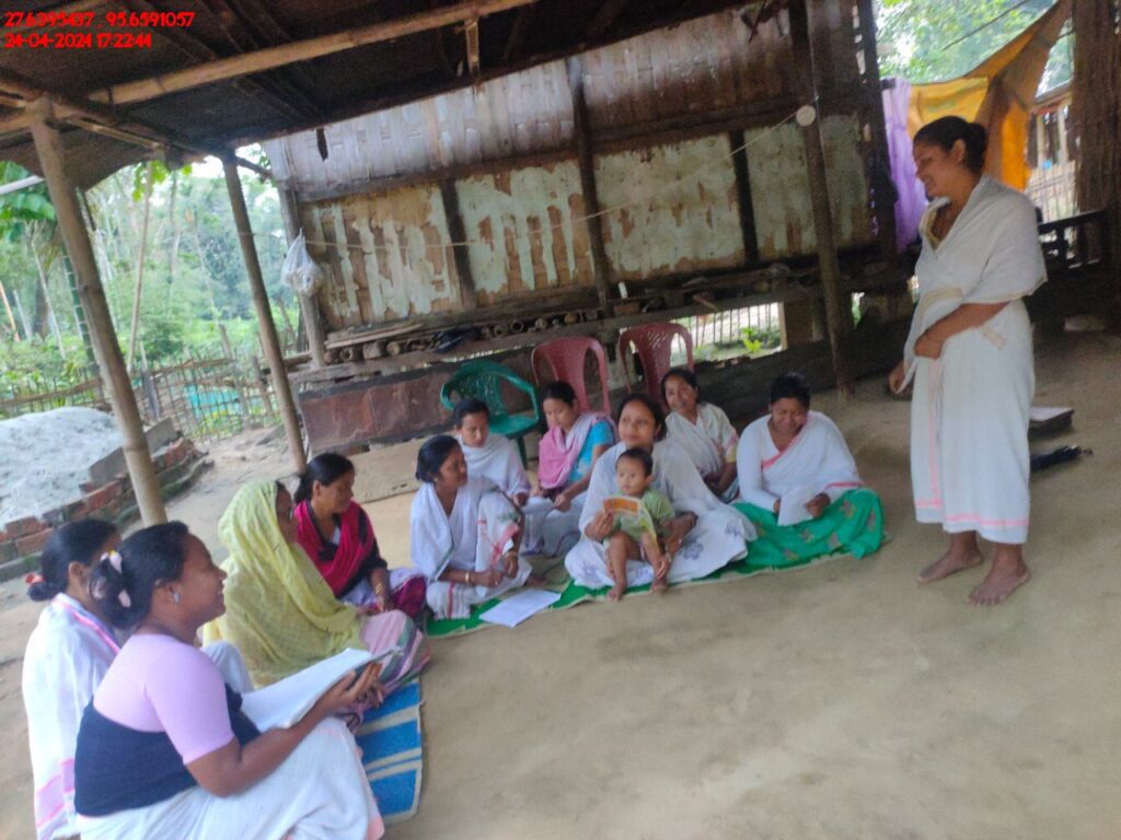 Handloom Weaver (Frame Loom) training at IIE Incubation Centre, Kakopothar, batch 21125, 24-04-2024