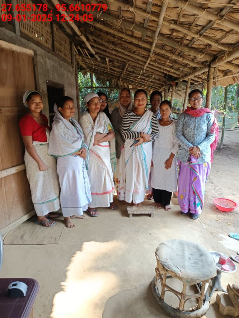 Handloom Weaver (Frame Loom) training at IIE Incubation Centre, Kakopothar, batch 25423, 09-01-2025