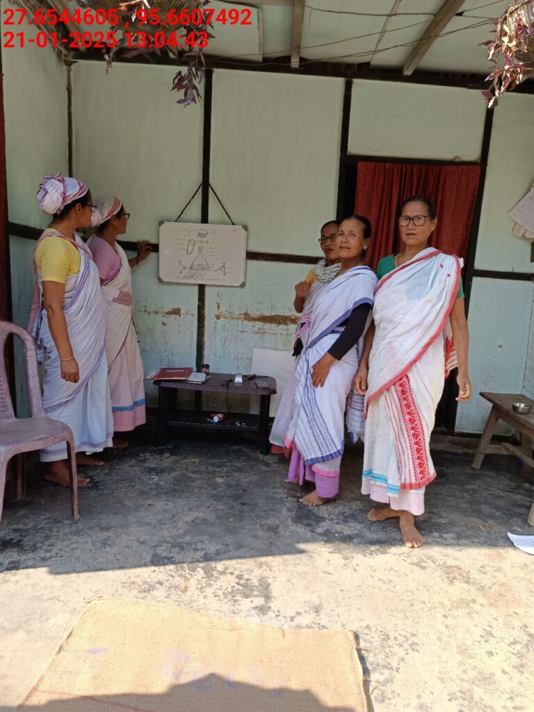 Handloom Weaver (Frame Loom) training at IIE Incubation Centre, Kakopothar, batch 25423, 21-01-2025