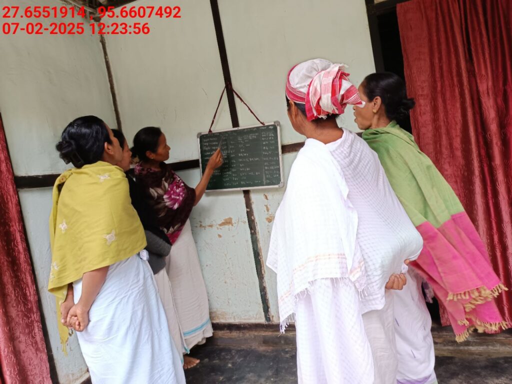 Handloom Weaver (Frame Loom) training at IIE Incubation Centre, Kakopothar, batch 25423, 07-02-2025