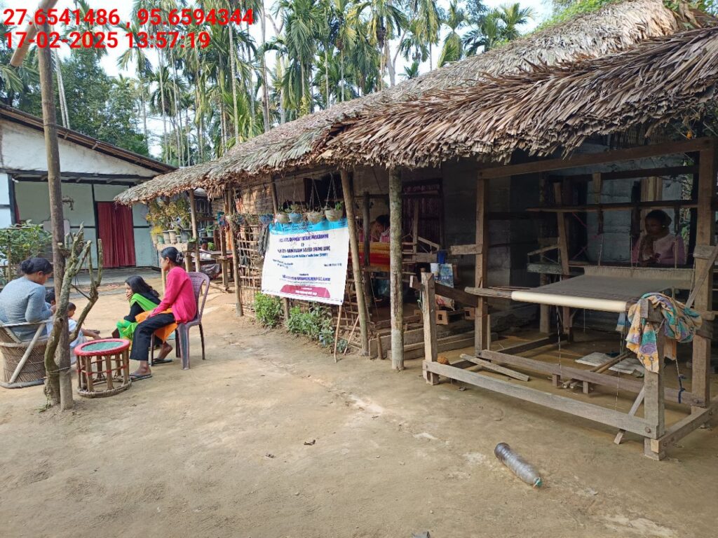Handloom Weaver (Frame Loom) training at IIE Incubation Centre, Kakopothar, batch 25424, 17-02-2025