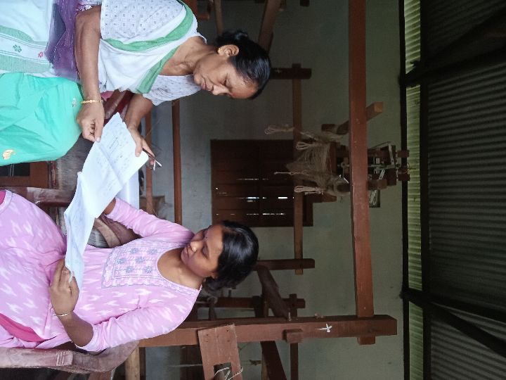 Handloom Weaver (Frame Loom) training at IIE Incubation Centre, Kakopothar, batch 29252, 24-05-2025