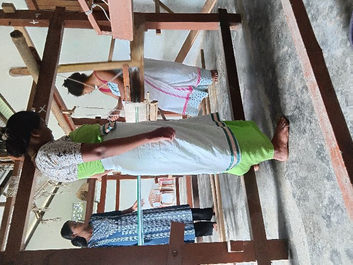 Handloom Weaver (Frame Loom) training at IIE Incubation Centre, Kakopothar, batch 29252, 21-06-2025