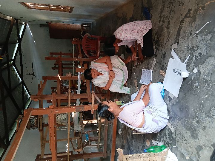 Handloom Weaver (Frame Loom) training at IIE Incubation Centre, Kakopothar, batch 29252, 22-07-2025