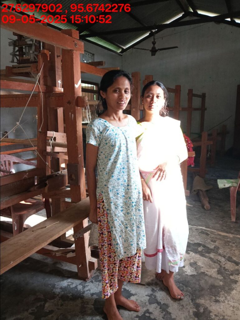 Handloom Weaver (Frame Loom) training at IIE Incubation Centre, Kakopothar, batch 29253, 09-05-2025
