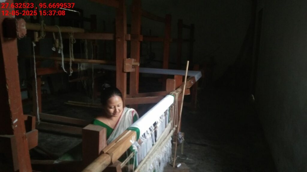 Handloom Weaver (Frame Loom) training at IIE Incubation Centre, Kakopothar, batch 29253, 12-05-2025