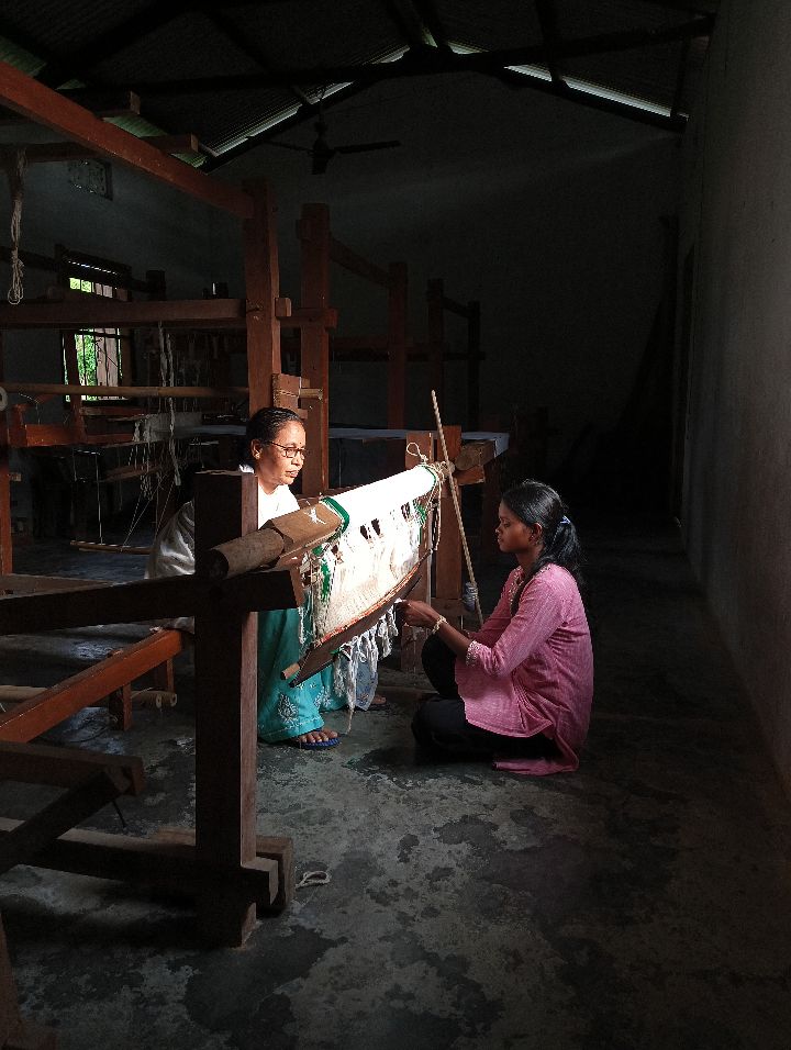 Handloom Weaver (Frame Loom) training at IIE Incubation Centre, Kakopothar, batch 29253, 19-05-2025
