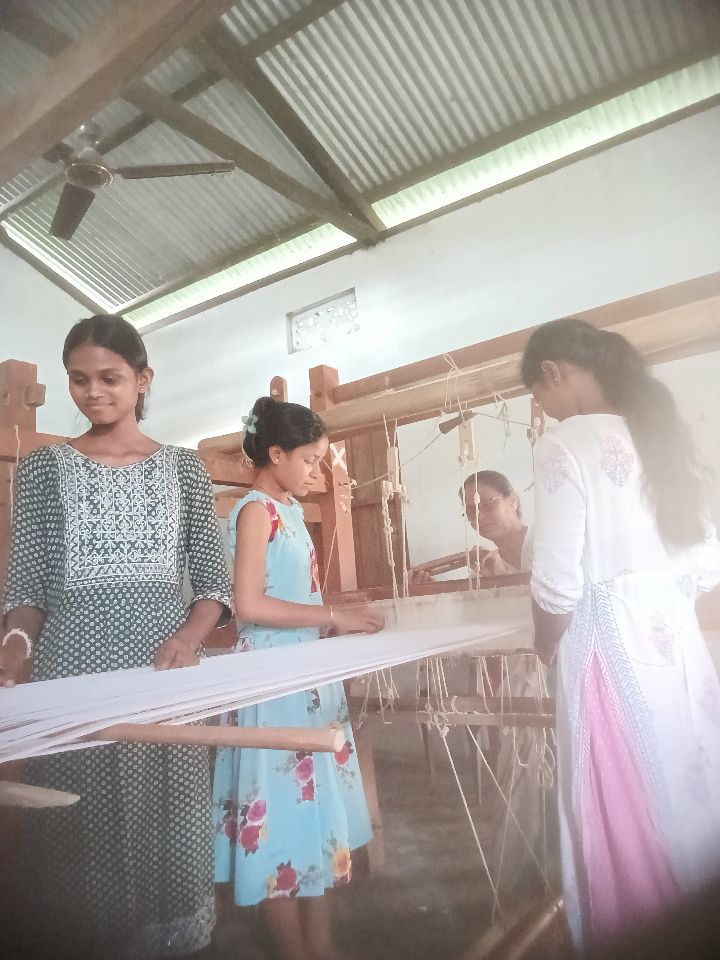 Handloom Weaver (Frame Loom) training at IIE Incubation Centre, Kakopothar, batch 29253, 22-05-2025