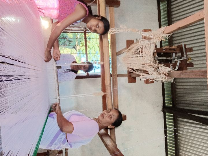 Handloom Weaver (Frame Loom) training at IIE Incubation Centre, Kakopothar, batch 29253, 27-05-2025