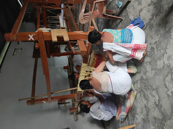 Handloom Weaver (Frame Loom) training at IIE Incubation Centre, Kakopothar, batch 29253, 16-06-2025