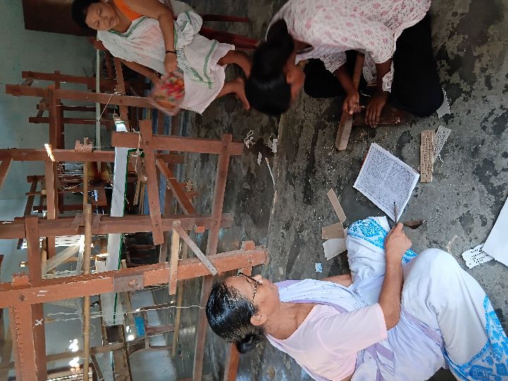 Handloom Weaver (Frame Loom) training at IIE Incubation Centre, Kakopothar, batch 29253, 22-07-2025