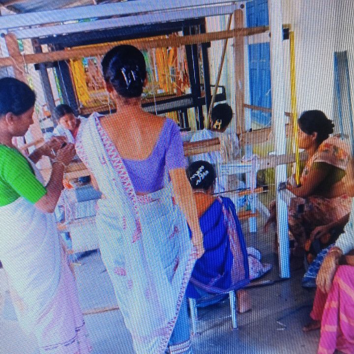 Handloom Weaver (Frame Loom) training at IIE Incubation Centre, Kakopothar, batch 35854, 22-11-2025