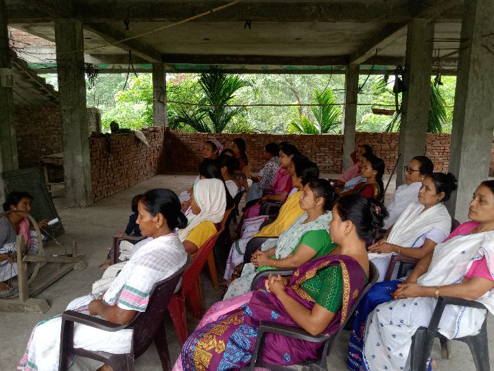 Handloom Weaver (Frame Loom) training at IIE Incubation Centre, Kakopothar, batch 35855, 29-10-2025