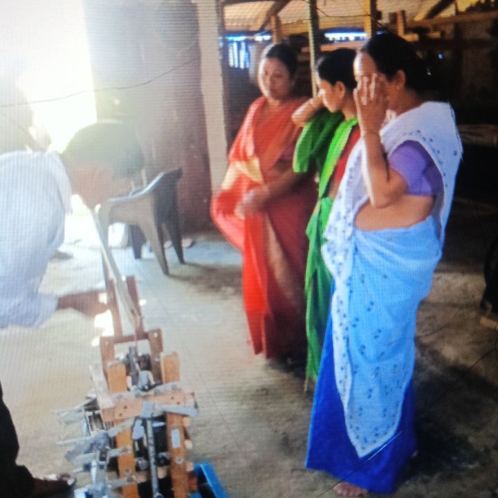 Handloom Weaver (Frame Loom) training at IIE Incubation Centre, Kakopothar, batch 37389, 20-11-2025