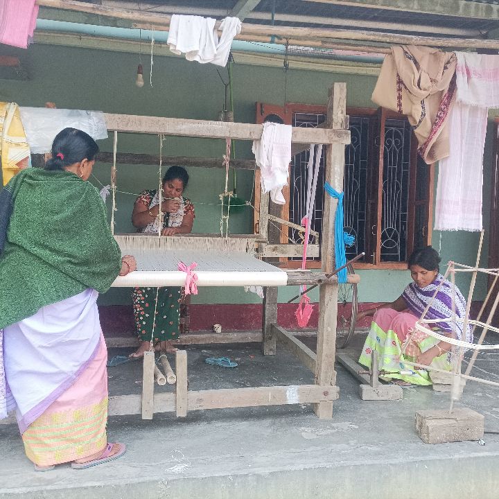 Handloom Weaver (Frame Loom) training at IIE Incubation Centre, Kalitakuchi, batch 38562, 18-01-2026