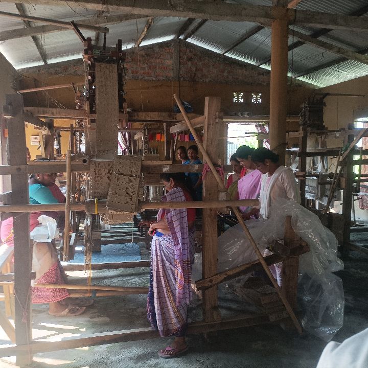 Handloom Weaver (Frame Loom) training at IIE Incubation Centre, Kalitakuchi, batch 38562, 01-12-2025