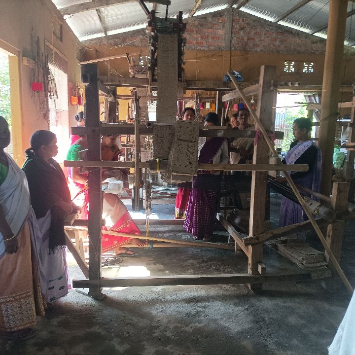 Handloom Weaver (Frame Loom) training at IIE Incubation Centre, Kalitakuchi, batch 38562, 15-12-2025