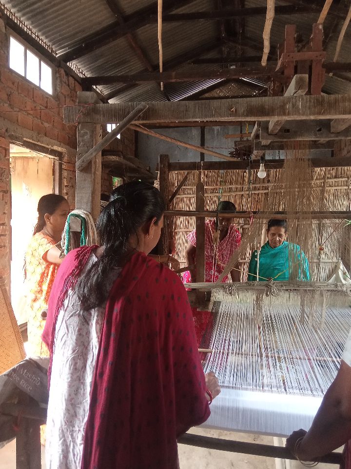 Handloom Weaver (Frame Loom) training at IIE Incubation Centre, Kalitakuchi, batch 40931, 01-03-2026