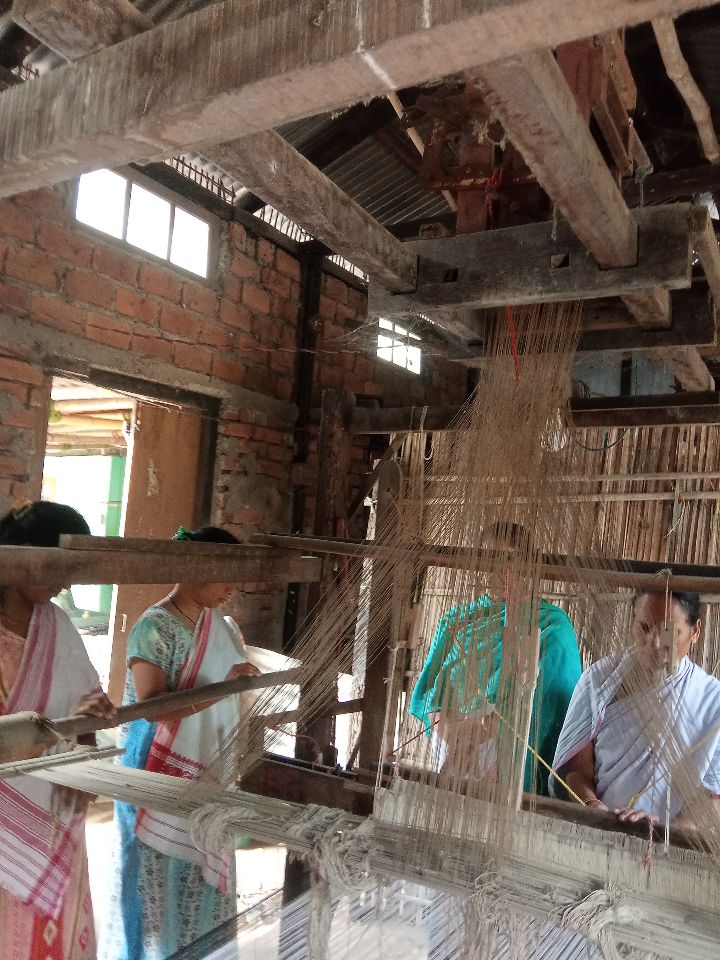 Handloom Weaver (Frame Loom) training at IIE Incubation Centre, Kalitakuchi, batch 40931, 03-03-2026