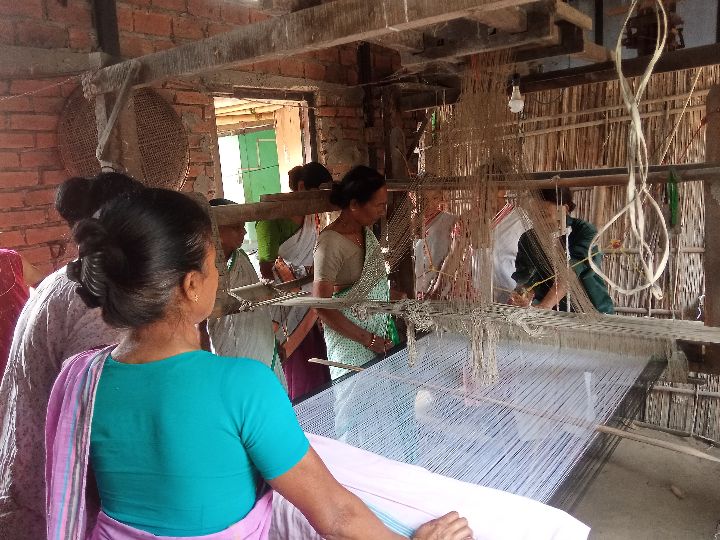 Handloom Weaver (Frame Loom) training at IIE Incubation Centre, Kalitakuchi, batch 40931, 07-03-2026