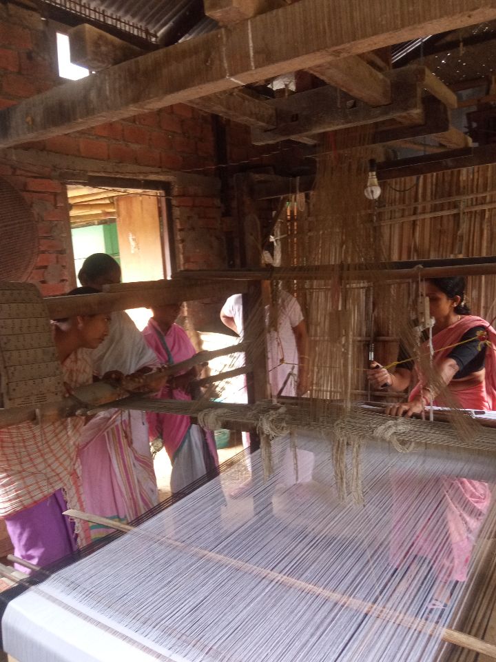Handloom Weaver (Frame Loom) training at IIE Incubation Centre, Kalitakuchi, batch 40931, 14-03-2026
