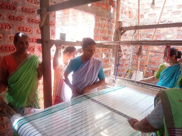 Handloom Weaver (Frame Loom) training at IIE Incubation Centre, Kalitakuchi, batch 40931, 19-03-2026