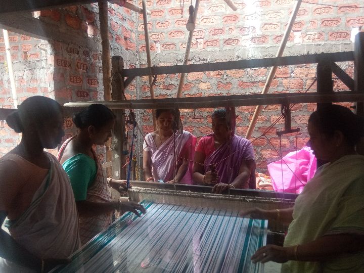 Handloom Weaver (Frame Loom) training at IIE Incubation Centre, Kalitakuchi, batch 40931, 25-03-2026