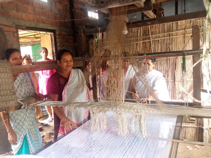 Handloom Weaver (Frame Loom) training at IIE Incubation Centre, Kalitakuchi, batch 40931, 01-05-2026