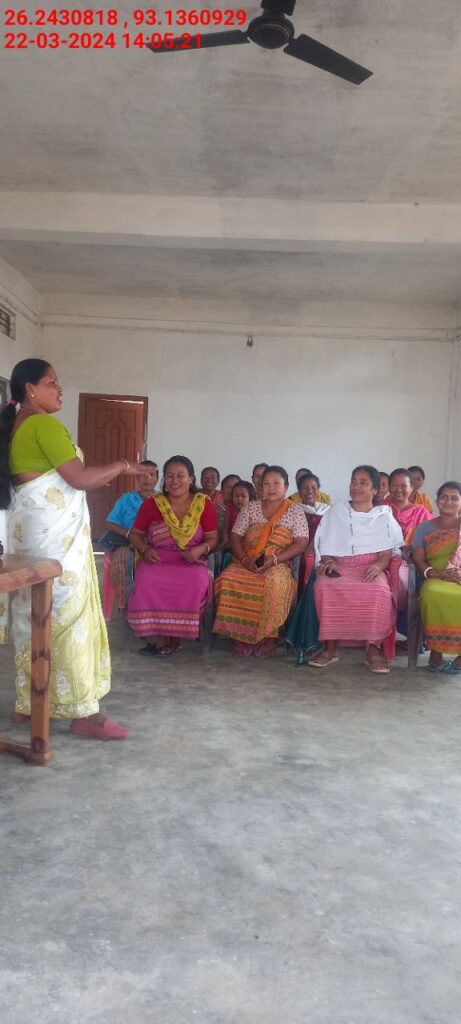 Handloom Weaver (Frame Loom) training at IIE Incubation Centre, Karbi Anglong, batch 20797, 22-03-2024