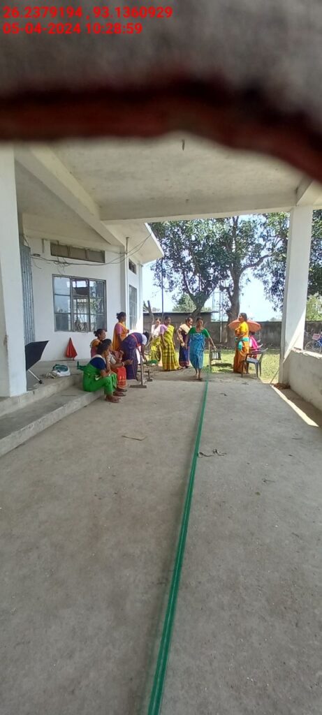 Handloom Weaver (Frame Loom) training at IIE Incubation Centre, Karbi Anglong, batch 20803, 05-04-2024