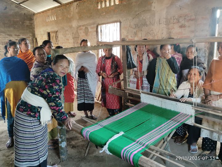 Handloom Weaver (Frame Loom) training at IIE Incubation Centre, Karbi Anglong, batch 37241, 29-11-2025