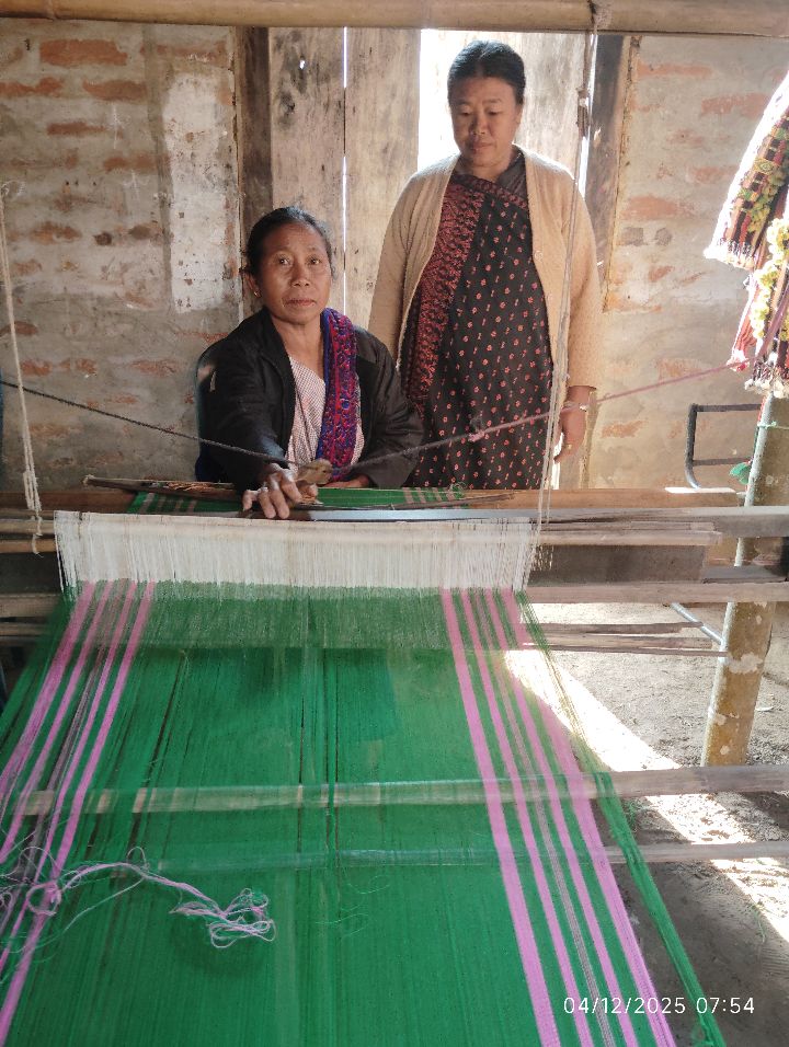 Handloom Weaver (Frame Loom) training at IIE Incubation Centre, Karbi Anglong, batch 37241, 04-12-2025