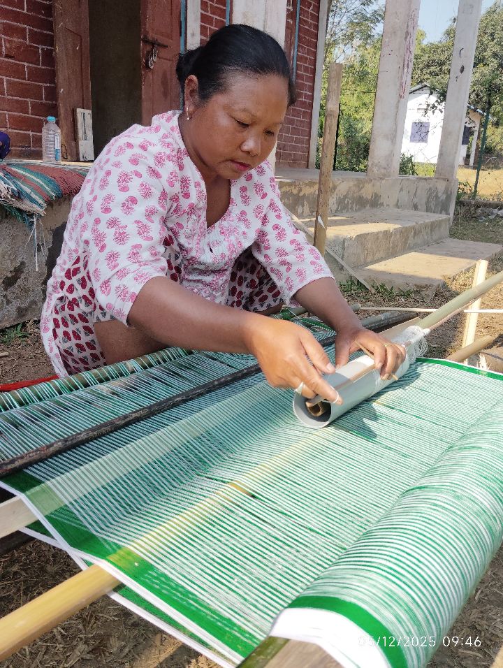 Handloom Weaver (Frame Loom) training at IIE Incubation Centre, Karbi Anglong, batch 37241, 05-12-2025