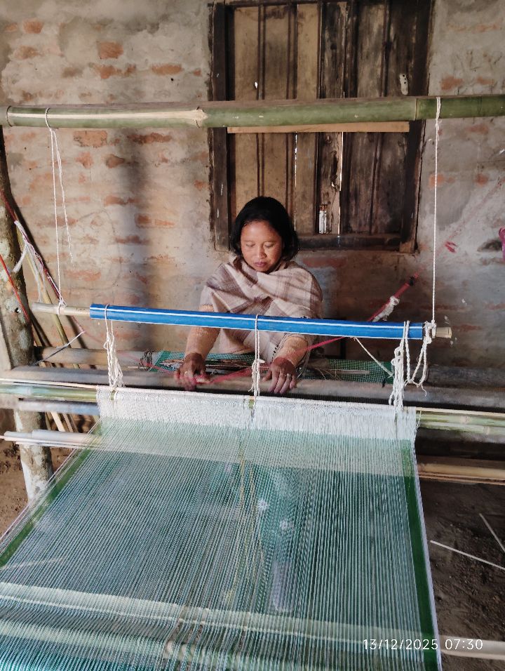 Handloom Weaver (Frame Loom) training at IIE Incubation Centre, Karbi Anglong, batch 37241, 13-12-2025