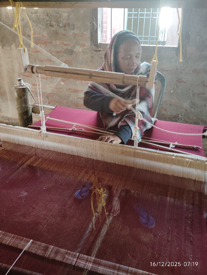 Handloom Weaver (Frame Loom) training at IIE Incubation Centre, Karbi Anglong, batch 37241, 16-12-2025