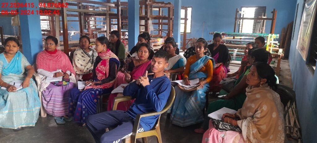 Handloom Weaver (Frame Loom) training at IIE Incubation Centre, Nahazar, batch 20394, 06-05-2024