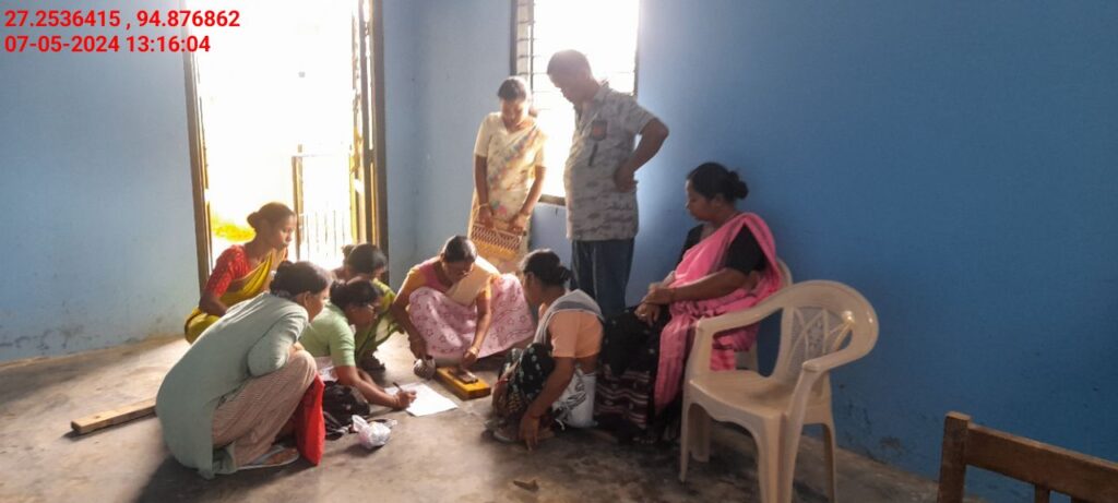 Handloom Weaver (Frame Loom) training at IIE Incubation Centre, Nahazar, batch 20623, 07-05-2024