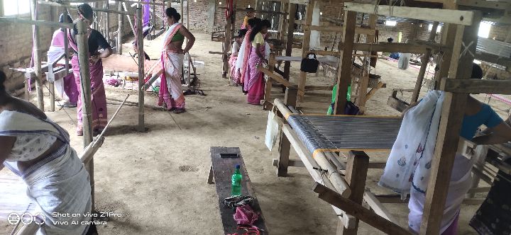 Handloom Weaver (Frame Loom) training at IIE Incubation Centre, Sarupathar, batch 33000, 10-09-2025