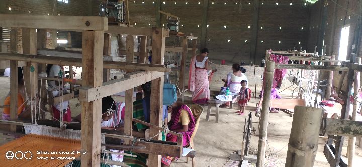 Handloom Weaver (Frame Loom) training at IIE Incubation Centre, Sarupathar, batch 33000, 15-09-2025