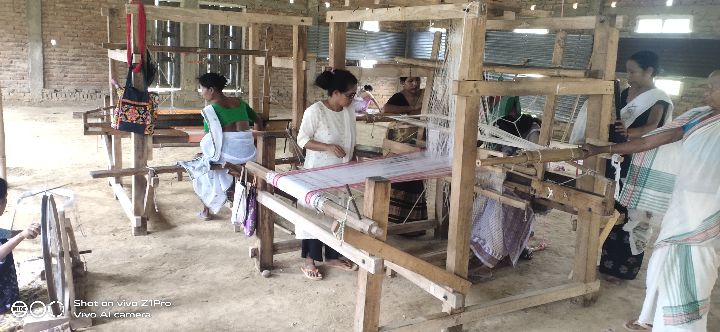 Handloom Weaver (Frame Loom) training at IIE Incubation Centre, Sarupathar, batch 33006, 11-09-2025