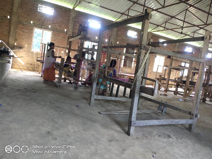 Silk Handloom Weaver training at IIE Incubation Centre, Sarupathar, batch 33115, 30-09-2025