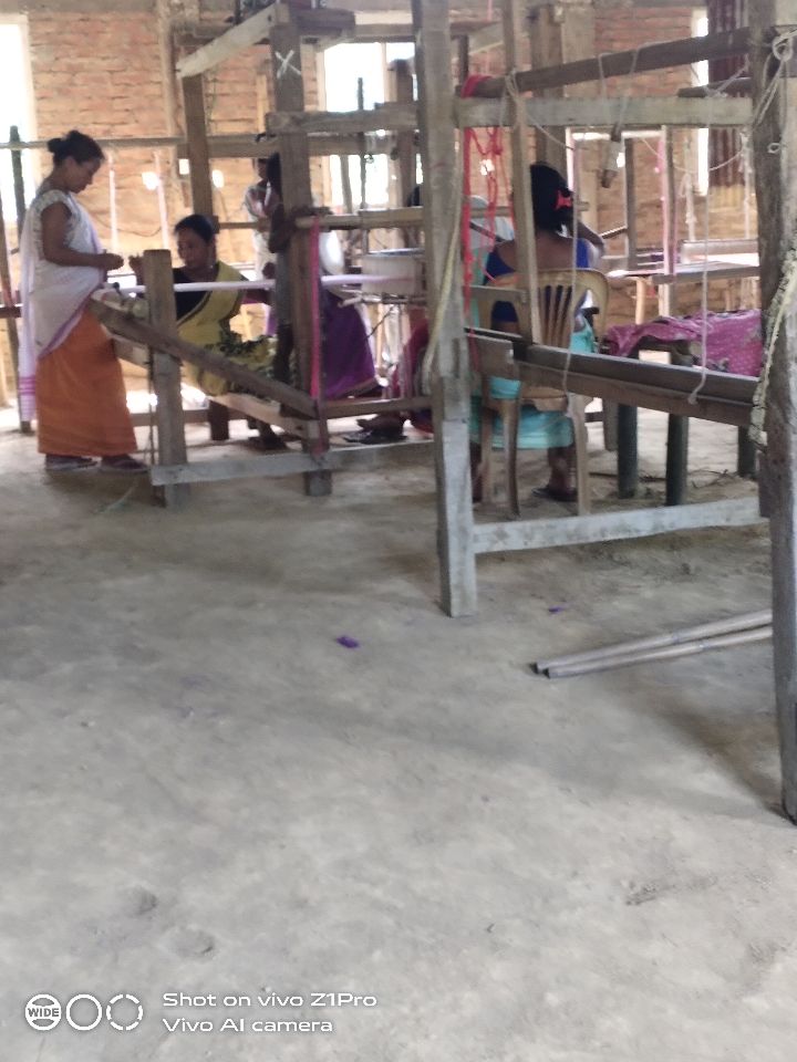 Silk Handloom Weaver training at IIE Incubation Centre, Sarupathar, batch 33345, 30-09-2025