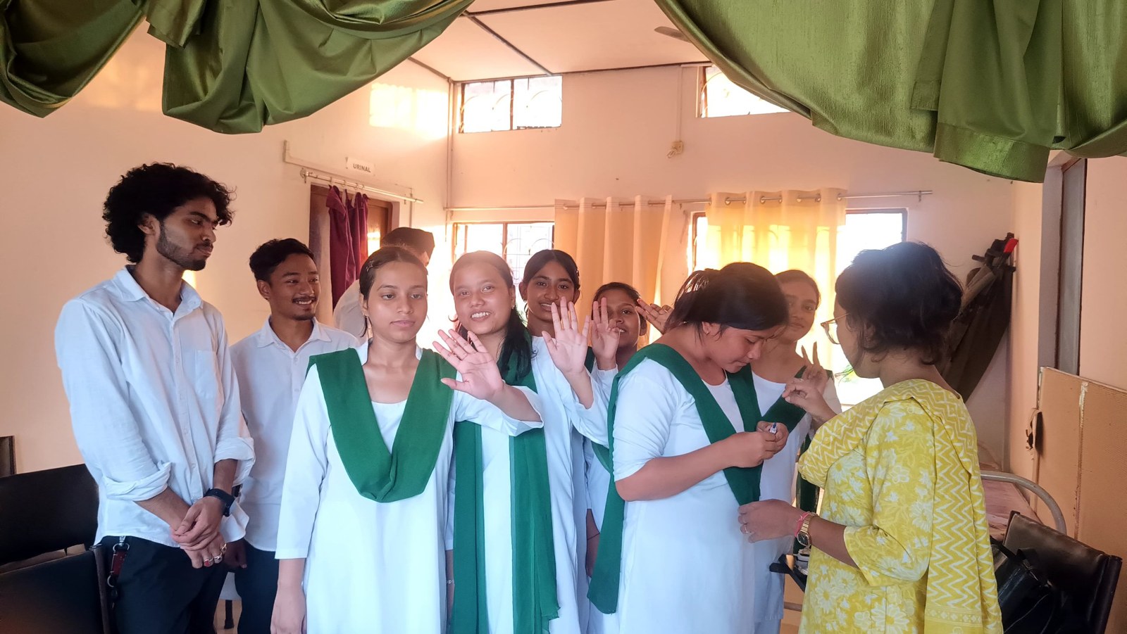 Basic Health and Wellness Skills training by JSS Jorhat at Nanda Nath Saikia College, Titabar