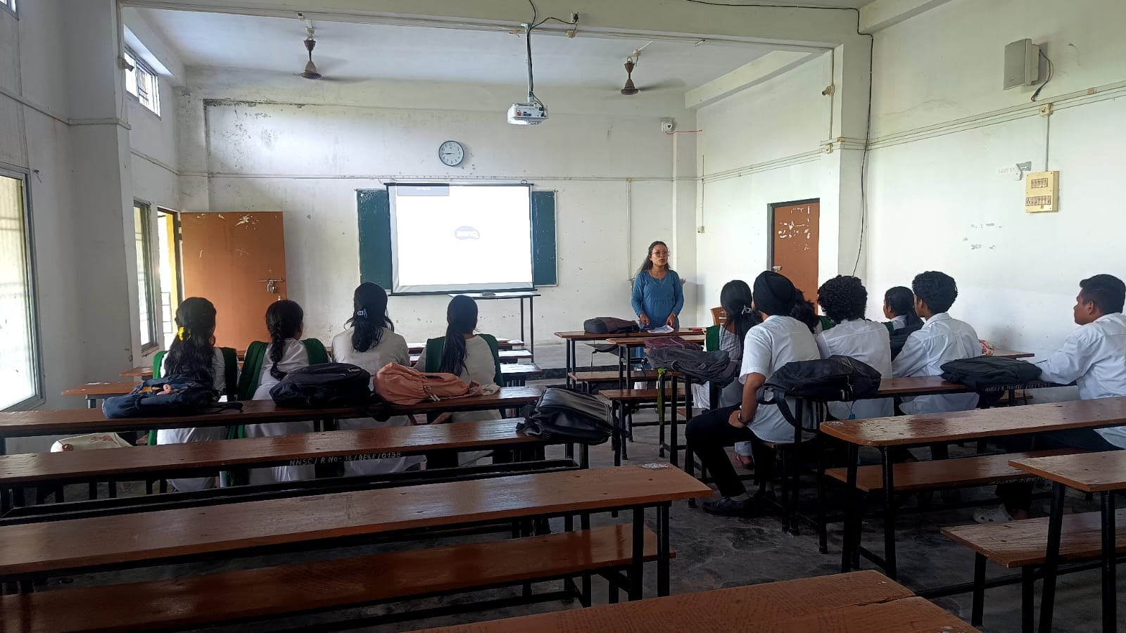 Basic Health and Wellness Skills training by JSS Jorhat at Nanda Nath Saikia College, Titabar